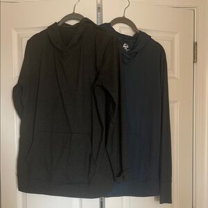 RBX Gray and Blue Pocket Hoody